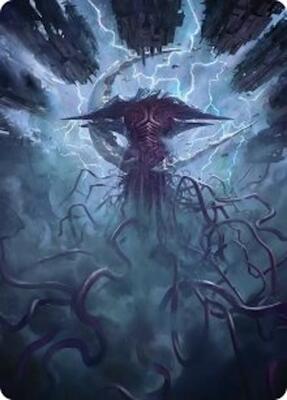 Emrakul, the Exigent Doom Art Card card from Art Series: Reality Fracture