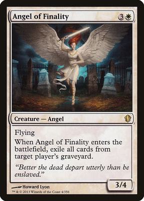 Angel of Finality card from Commander 2013