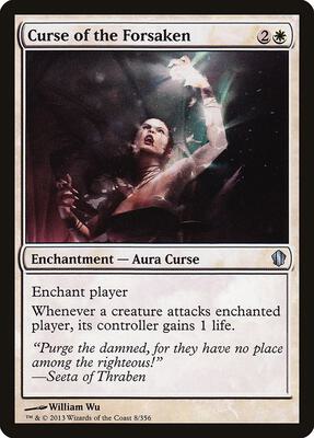 Curse of the Forsaken card from Commander 2013
