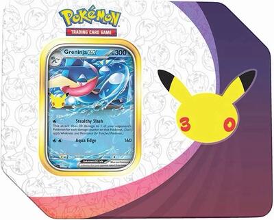 30th Celebration ex Tin [Greninja ex] (Retail Version) card from ME: 30th Celebration