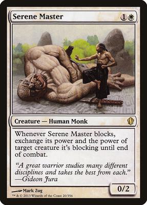 Serene Master card from Commander 2013