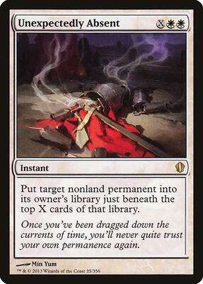 Unexpectedly Absent card from Commander 2013