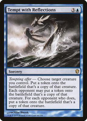 Tempt with Reflections card from Commander 2013