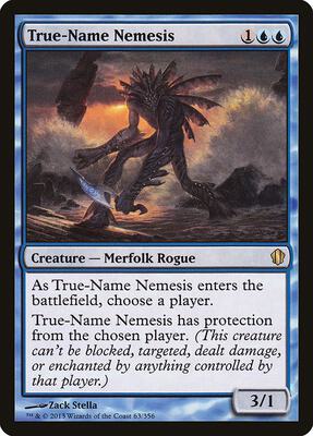 True-Name Nemesis card from Commander 2013