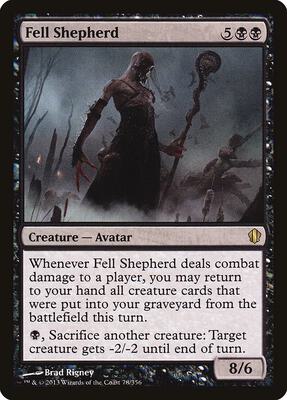 Fell Shepherd card from Commander 2013