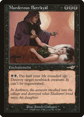 Murderous Betrayal card from Nemesis