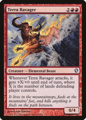 Terra Ravager card from Commander 2013