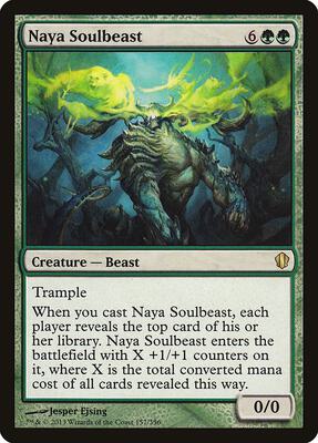 Naya Soulbeast card from Commander 2013