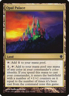 Opal Palace card from Commander 2013