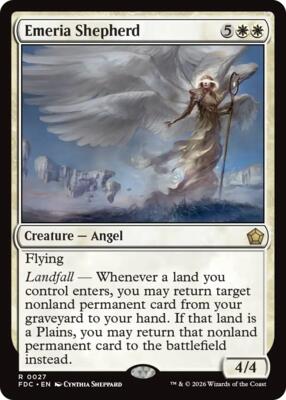 Emeria Shepherd card from Commander: Foundations