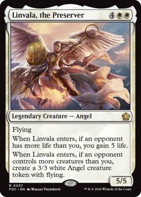 Linvala, the Preserver card from Commander: Foundations