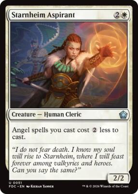 Starnheim Aspirant card from Commander: Foundations