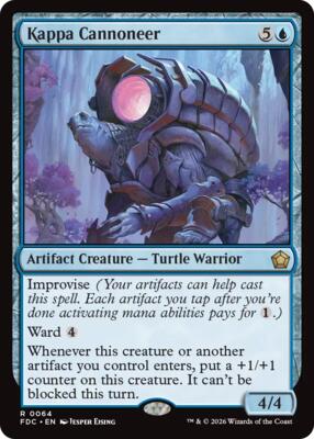 Kappa Cannoneer card from Commander: Foundations