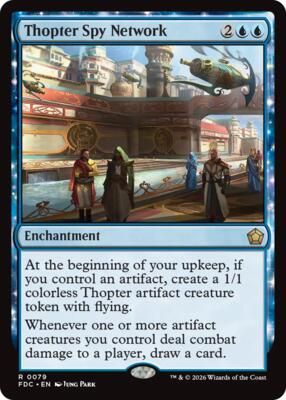 Thopter Spy Network card from Commander: Foundations