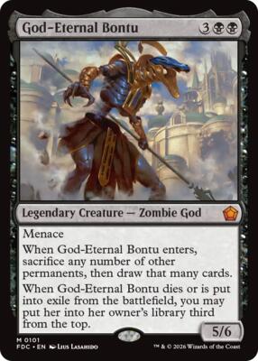 God-Eternal Bontu card from Commander: Foundations