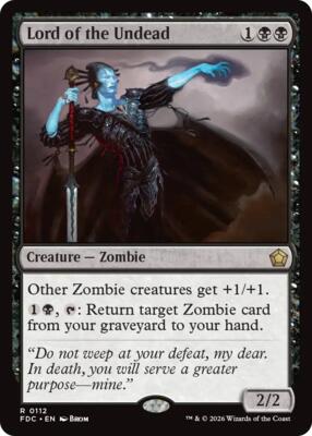 Lord of the Undead card from Commander: Foundations