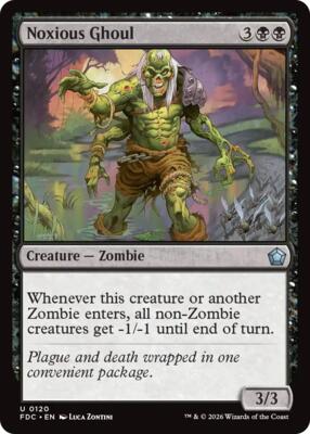 Noxious Ghoul card from Commander: Foundations