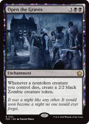 Open the Graves card from Commander: Foundations
