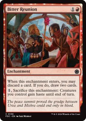 Bitter Reunion card from Commander: Foundations