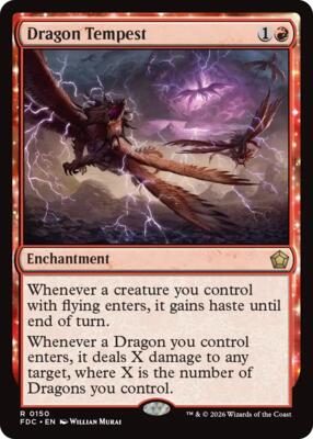 Dragon Tempest card from Commander: Foundations