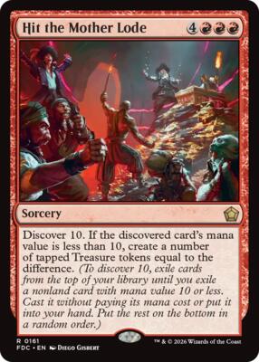 Hit the Mother Lode card from Commander: Foundations