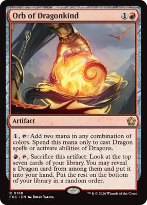 Orb of Dragonkind card from Commander: Foundations