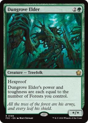 Dungrove Elder card from Commander: Foundations