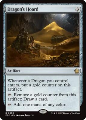 Dragon's Hoard card from Commander: Foundations
