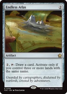 Endless Atlas card from Commander: Foundations