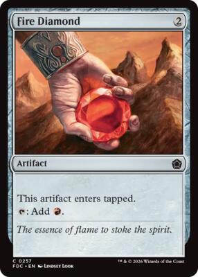 Fire Diamond card from Commander: Foundations