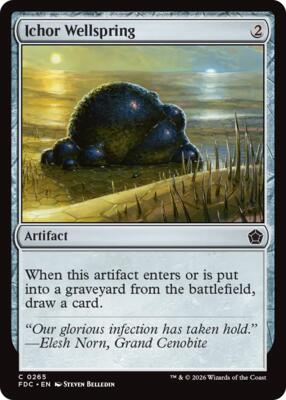 Ichor Wellspring card from Commander: Foundations