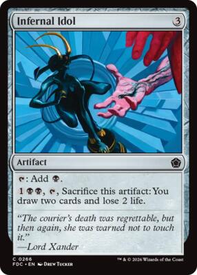 Infernal Idol card from Commander: Foundations