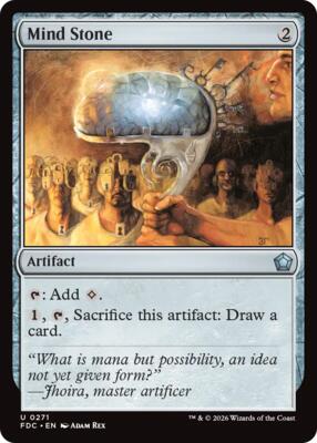 Mind Stone card from Commander: Foundations