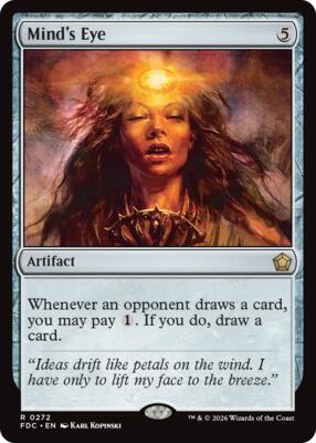 Mind's Eye card from Commander: Foundations