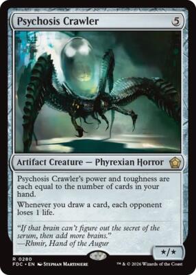 Psychosis Crawler card from Commander: Foundations