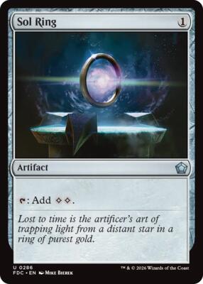 Sol Ring (0286) card from Commander: Foundations