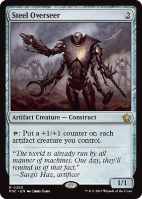 Steel Overseer card from Commander: Foundations