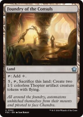 Foundry of the Consuls card from Commander: Foundations