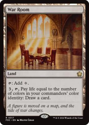 War Room card from Commander: Foundations