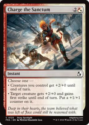 Charge the Sanctum card from Reality Fracture