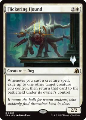 Flickering Hound card from Promo Pack: Reality Fracture