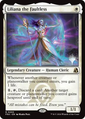 Liliana the Faultless card from Promo Pack: Reality Fracture