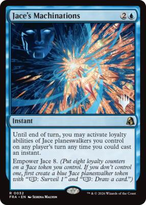 Jace's Machinations card from Promo Pack: Reality Fracture