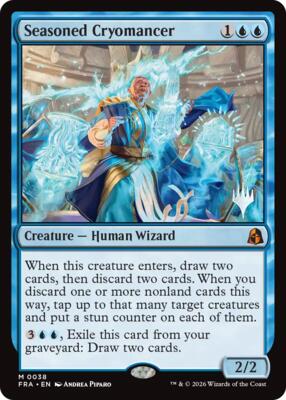 Seasoned Cryomancer card from Promo Pack: Reality Fracture