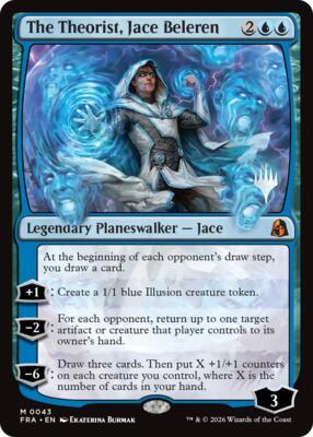 The Theorist, Jace Beleren card from Promo Pack: Reality Fracture