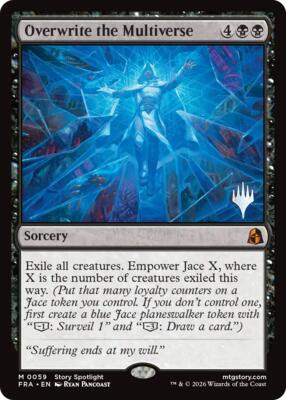 Overwrite the Multiverse card from Promo Pack: Reality Fracture