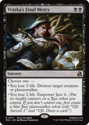 Vraska's Final Mercy card from Promo Pack: Reality Fracture