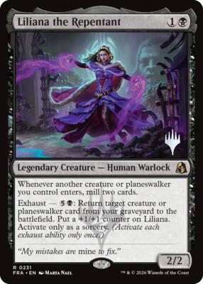 Liliana the Repentant card from Promo Pack: Reality Fracture