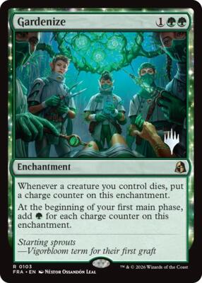 Gardenize card from Promo Pack: Reality Fracture