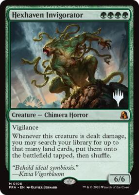 Hexhaven Invigorator card from Promo Pack: Reality Fracture